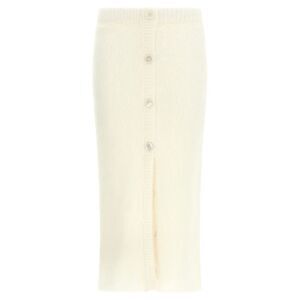 Alessandra Rich Women's Carded Mohair Skirt